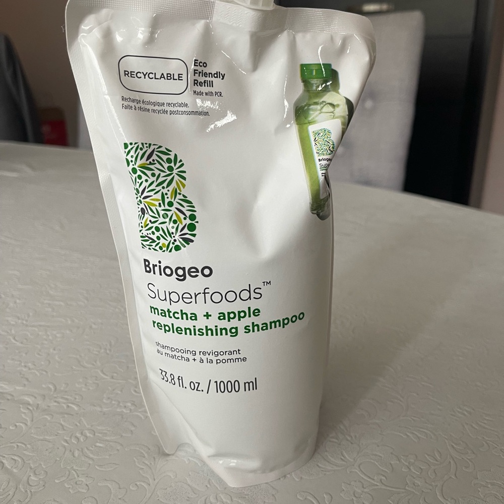 Briogeo 1000ml shampoo refill